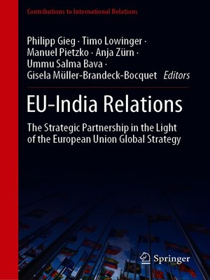 cover image of EU-India Relations